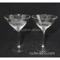 Custom Crystal Clear Cocktails Martini Glass